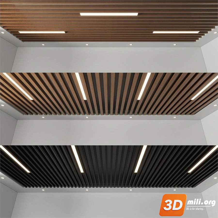 Ceiling Decoration Skp Files